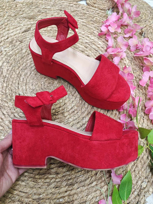 CUÑA FLAVIA - ROJO