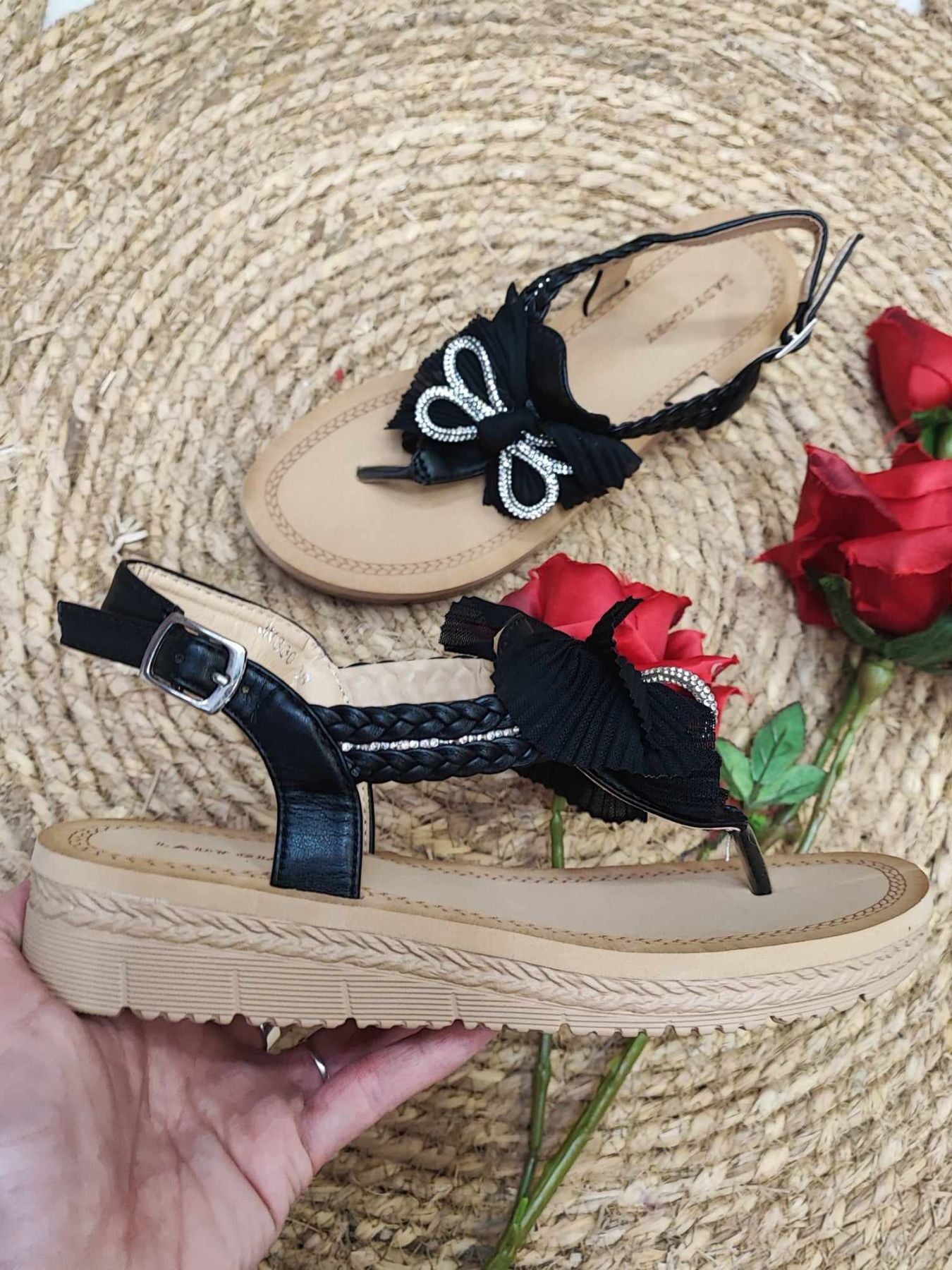 SANDALIA LOLITA - NEGRO