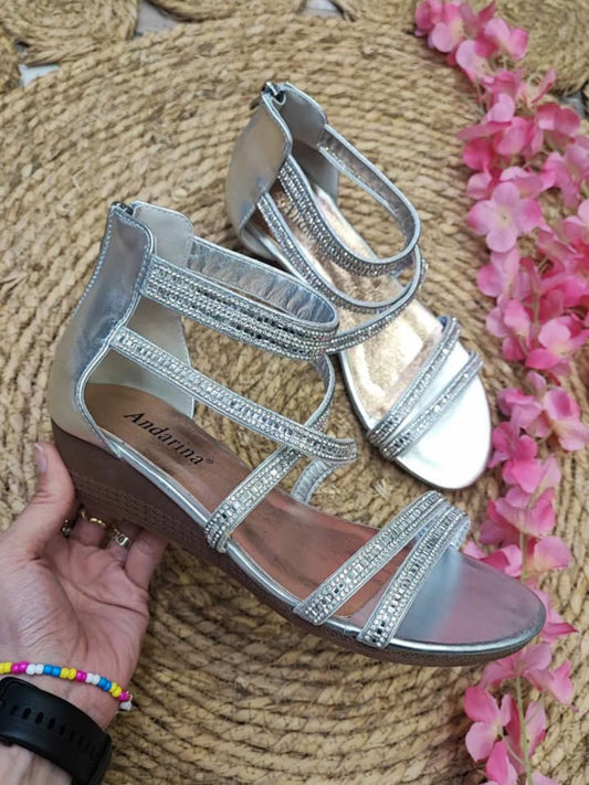 SANDALIA ANIKA - PLATA