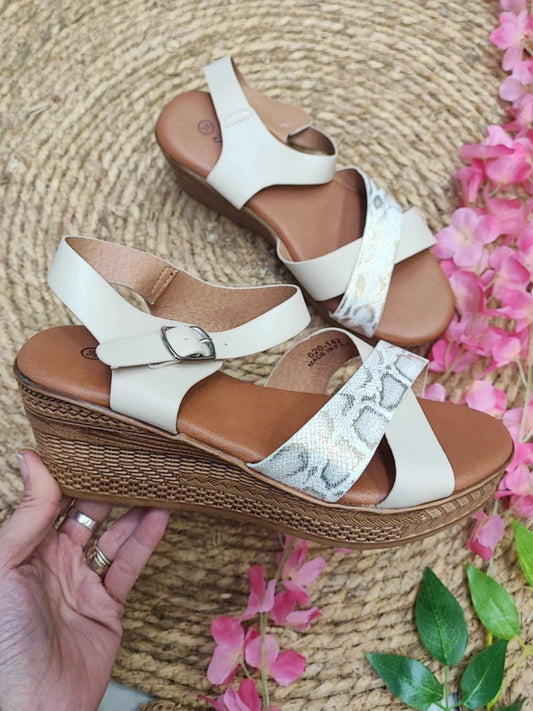 CUÑA GRETA - BEIGE