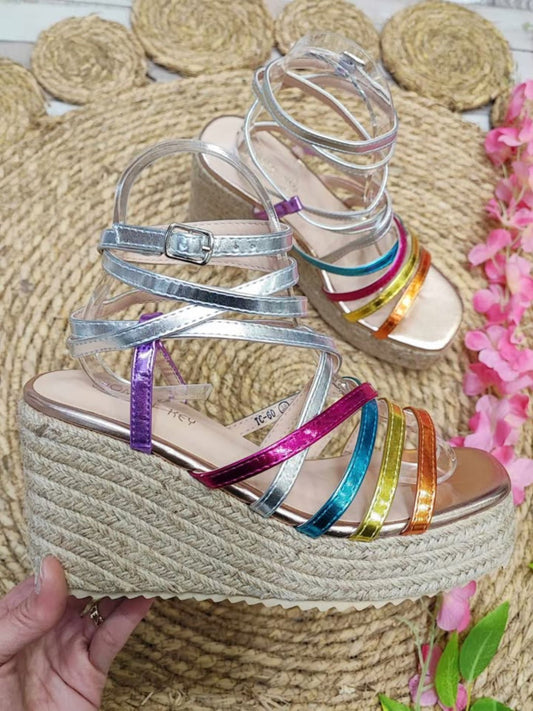 CUÑA GINA - MULTICOLOR