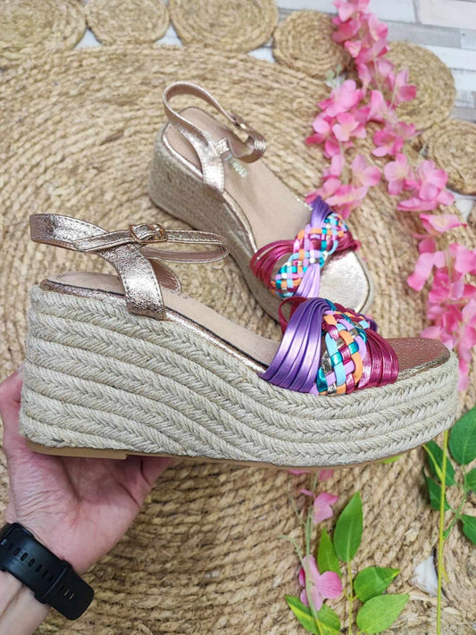 CUÑA CAMILA - MULTICOLOR